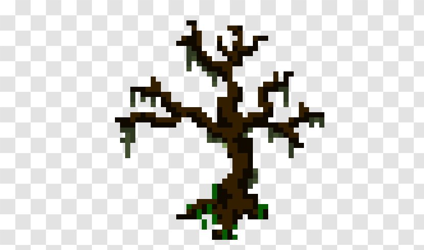 Pixel Art Tree - Symbol Transparent PNG