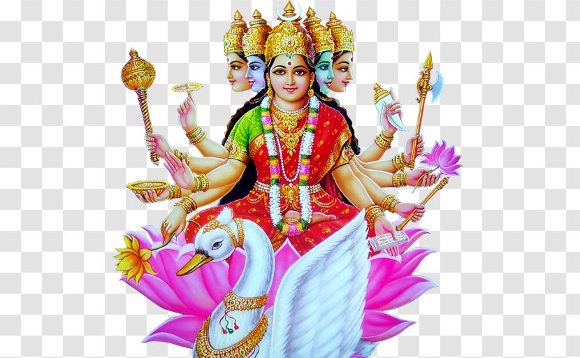 Gayatri Mantra Devi Vedas - Temple - Lakshmi Mata Transparent PNG