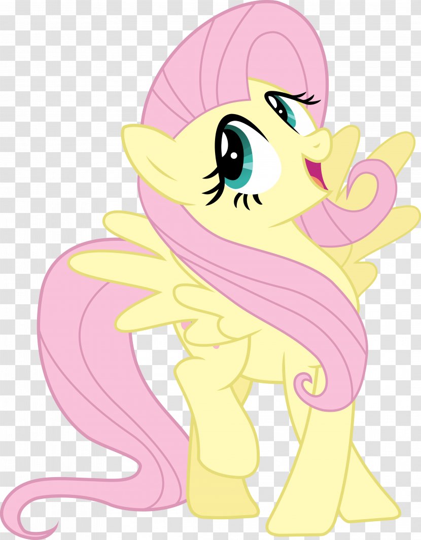 Fluttershy Twilight Sparkle Pinkie Pie Rainbow Dash Pony - Watercolor - My Little Transparent PNG