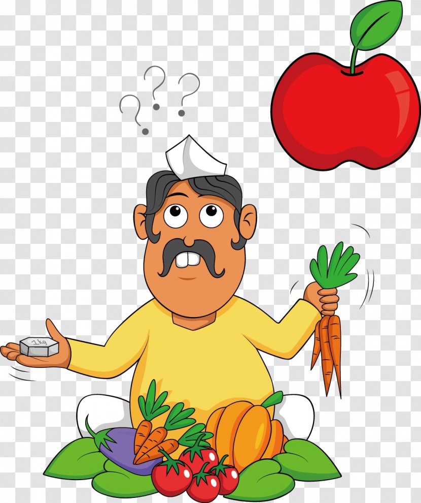 Clip Art Image Illustration Vector Graphics - Vegetable - Affliction Cartoon Transparent PNG