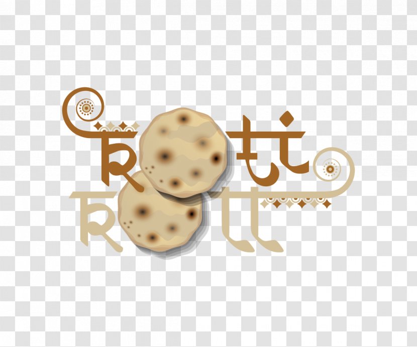 Roti Kati Roll Indian Cuisine Logo - Chapathi Transparent PNG