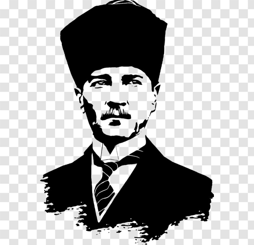 Mustafa Kemal Atatürk Commemoration Of Atatürk, Youth And Sports Day Republic T-shirt 10th November The Week - Black White - Tshirt Transparent PNG