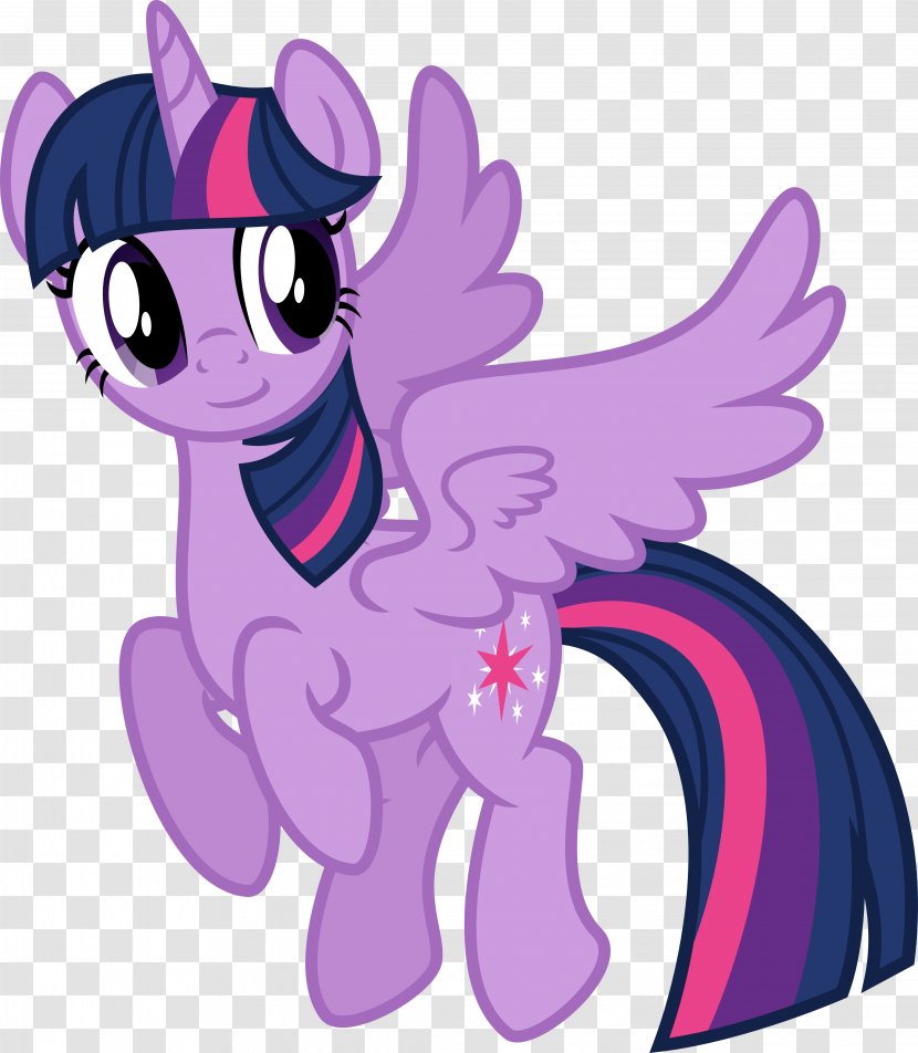 Twilight Sparkle My Little Pony Rarity Winged Unicorn - Magenta Transparent PNG