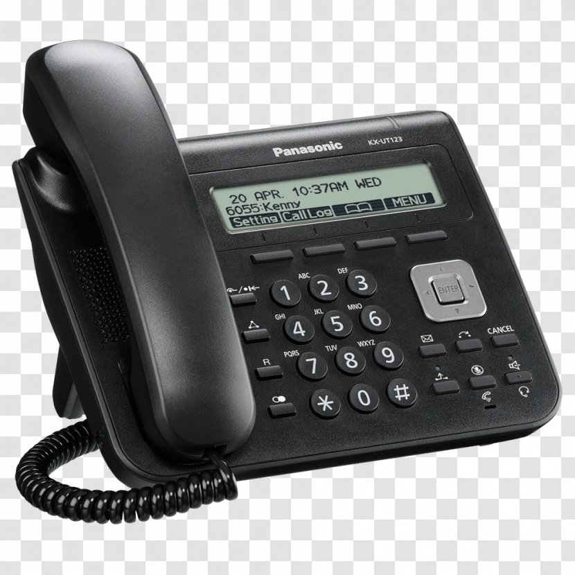 Panasonic Session Initiation Protocol Telephone VoIP Phone Power Over Ethernet - Voip Transparent PNG