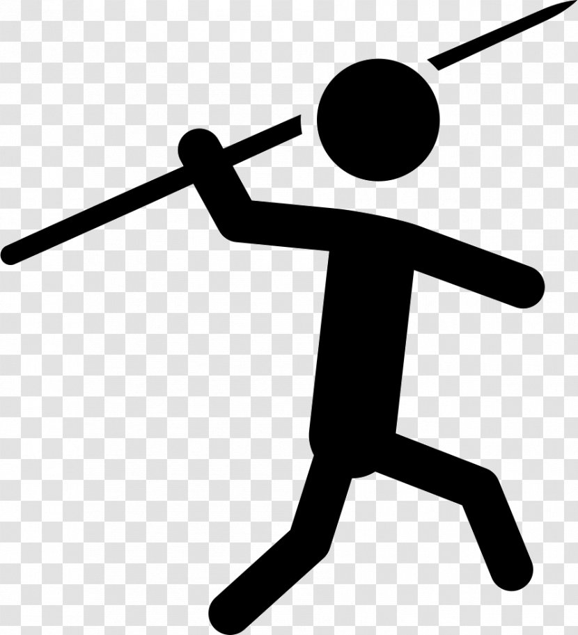 Javelin Throw Sport Darts - Silhouette Transparent PNG
