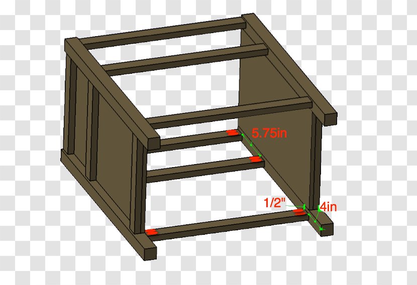 Shed Angle - Table - Night Stand Transparent PNG