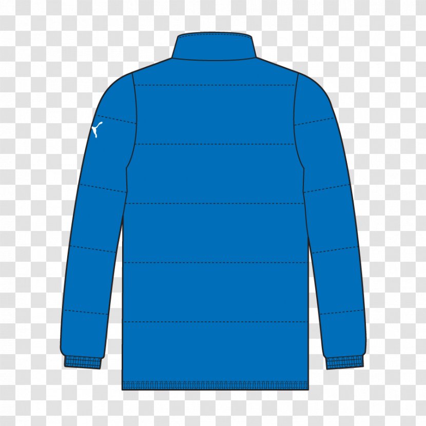 Long-sleeved T-shirt Electric Blue Cobalt - Microsoft Azure - Stadium Transparent PNG