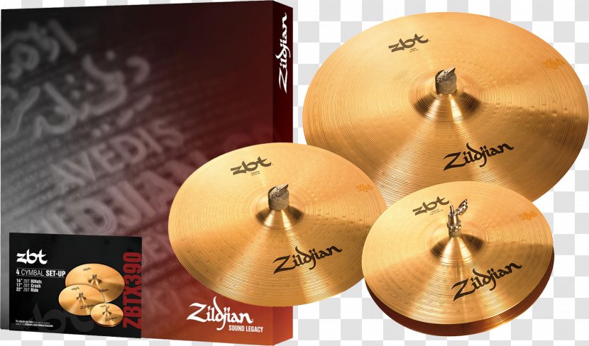 Hi-Hats Avedis Zildjian Company Cymbal Pack Ride - Silhouette - Drums Transparent PNG