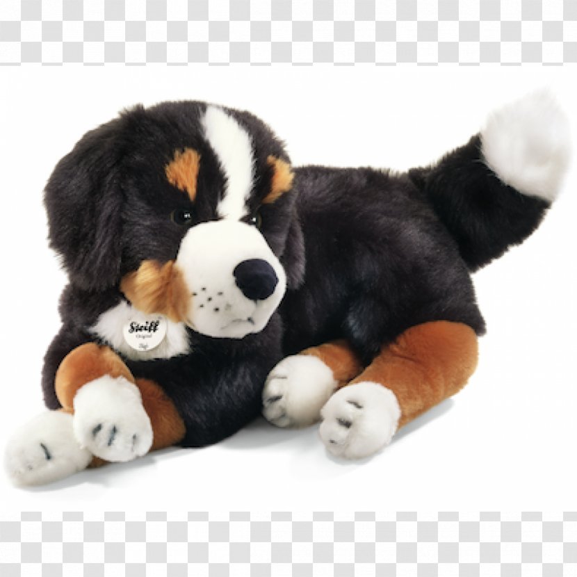 Bernese Mountain Dog Breed Puppy Stuffed Animals & Cuddly Toys - Heart Transparent PNG