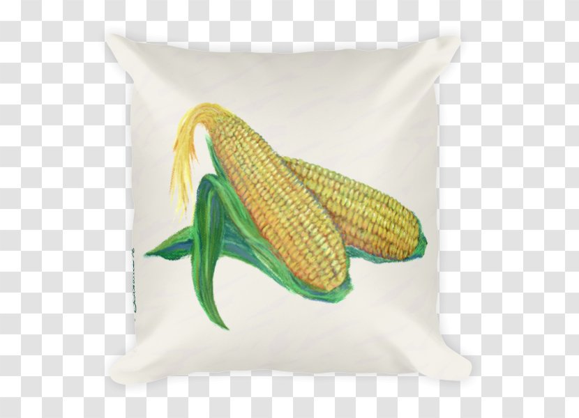 Pillow Painting Canvas Print Stretcher Bar - Throw - Corn Design Transparent PNG