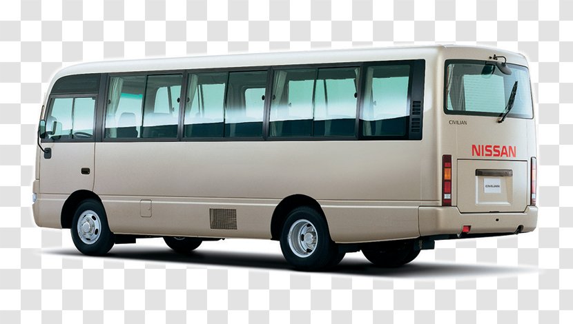 Nissan Civilian Bus Car Toyota HiAce - Caravan Transparent PNG
