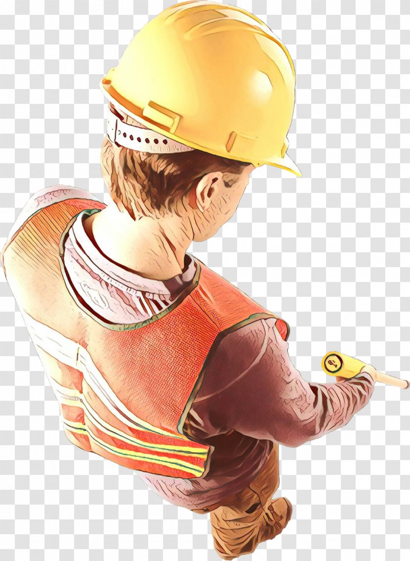 Hat Cartoon - Construction Worker - Headgear Transparent PNG