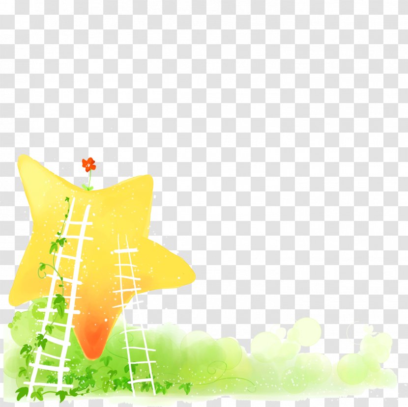 Clip Art - Stars And Ladder Transparent PNG