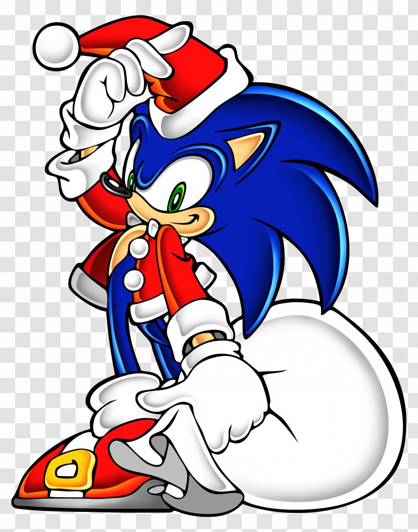 Sonic The Hedgehog Adventure Amy Rose Christmas Cream Rabbit - Artwork - Santa Transparent PNG