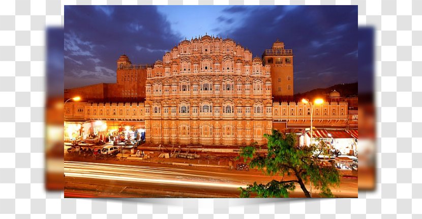 Hawa Mahal Taj Golden Triangle Package Tour Tourist Attraction - Incredible India - Jaipur Transparent PNG