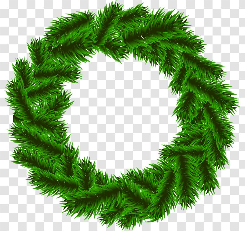 Christmas Ornament Wreath Spruce - Garland Transparent PNG