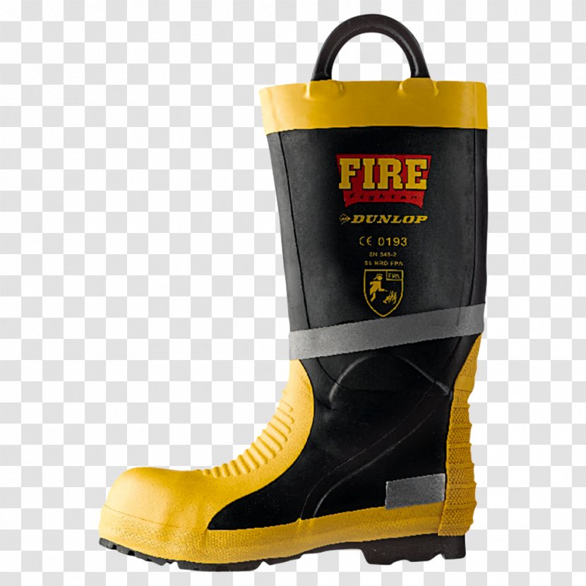 Boot Shoe - Firefighter Fire Transparent PNG