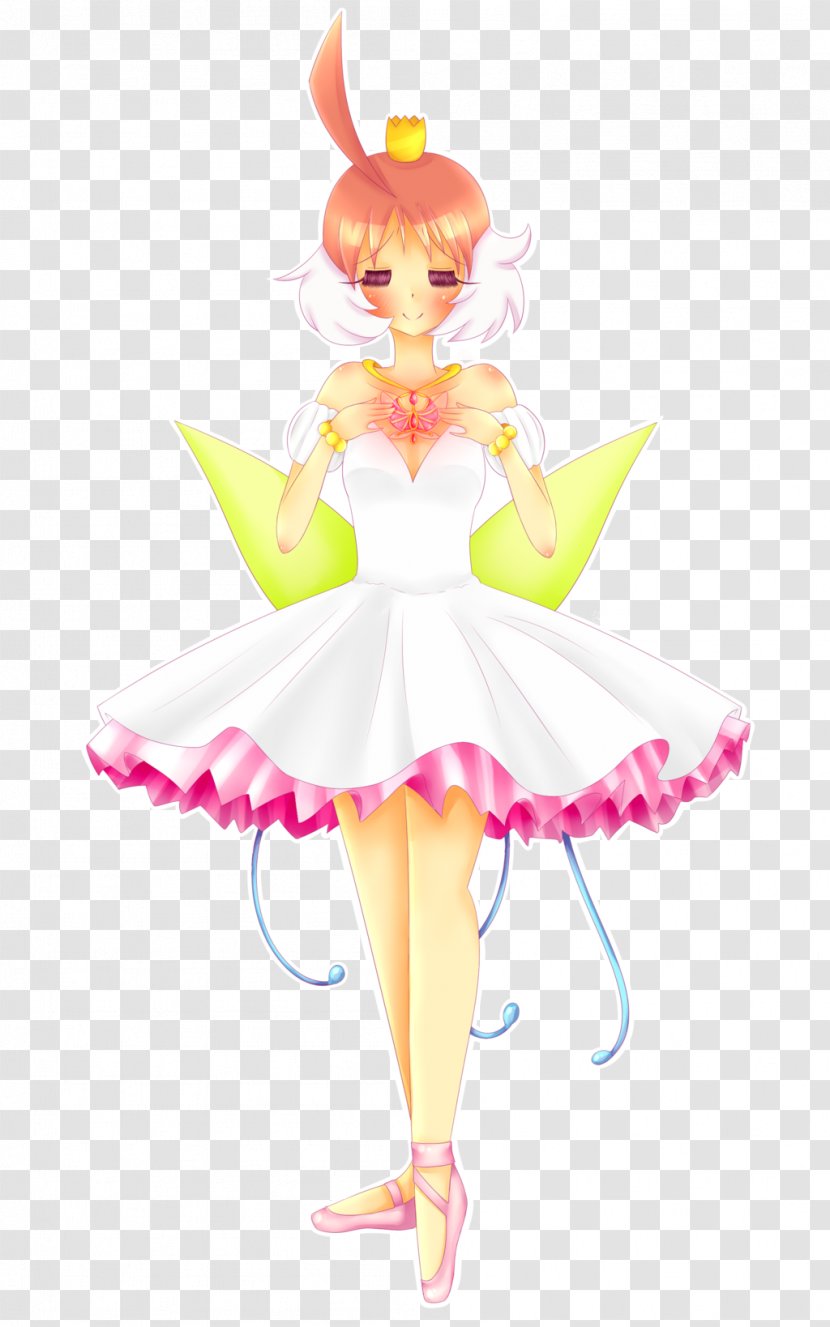 Fairy Costume Design Pink M Doll - Heart Transparent PNG