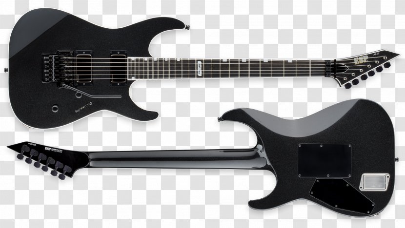 ESP M-II Kirk Hammett Seven-string Guitar LTD KH-202 Guitars - String Instrument Accessory - Electric Transparent PNG