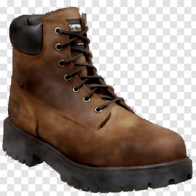 Hiking Boot Shoe Leather - Walking - Tan Transparent PNG