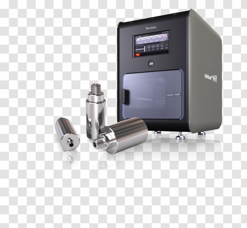 Titanium Metal Abutment Milling Dental Laboratory - Machine Transparent PNG