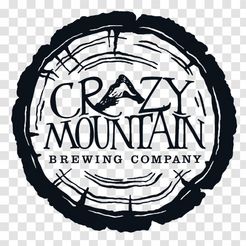 Crazy Mountain Brewery Taproom And Beer Garden Brewing Company Logo - Bottle Transparent PNG