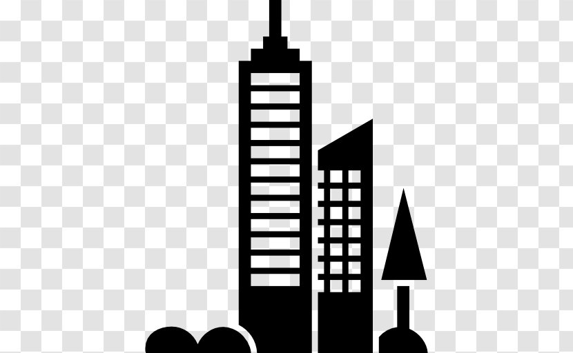 Icon Design Tower - Black And White - 城市 Transparent PNG