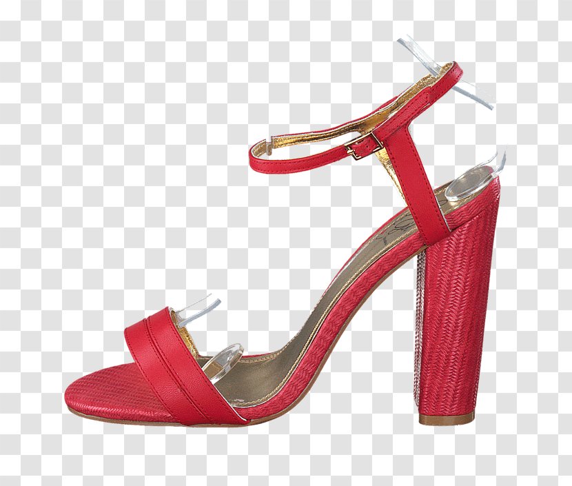 Sandal Court Shoe Areto-zapata High-heeled - Outdoor - Chinese Red Transparent PNG