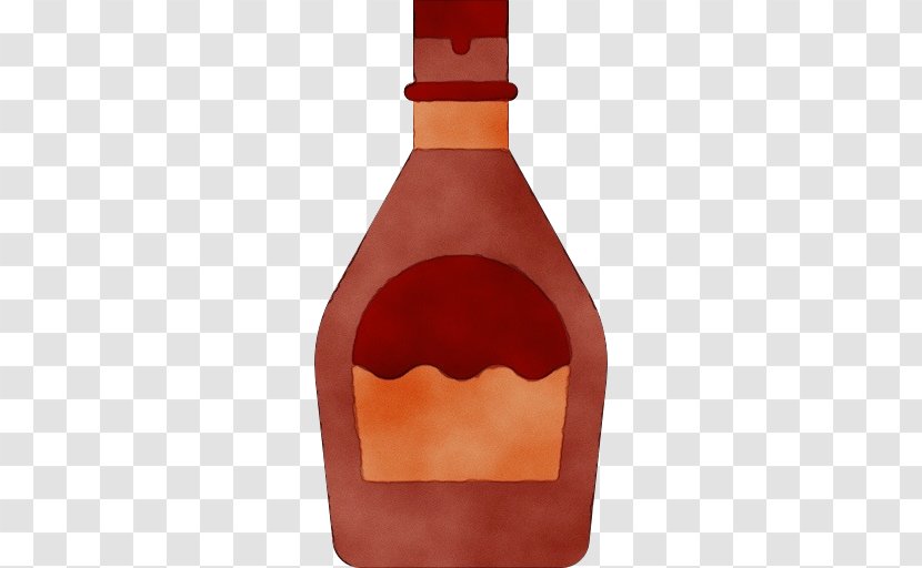 Bottle Liqueur Drink Wine Glass - Watercolor Transparent PNG