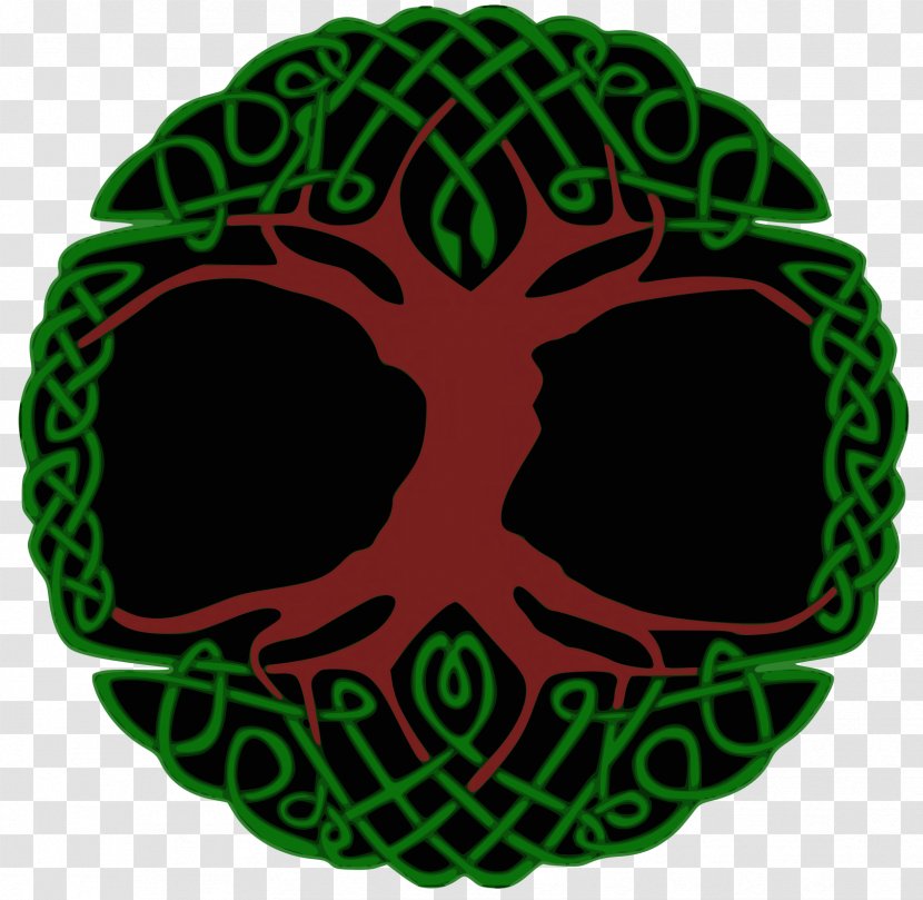 Tree Of Life Celtic Knot Celts Sacred Trees - Organism Transparent PNG