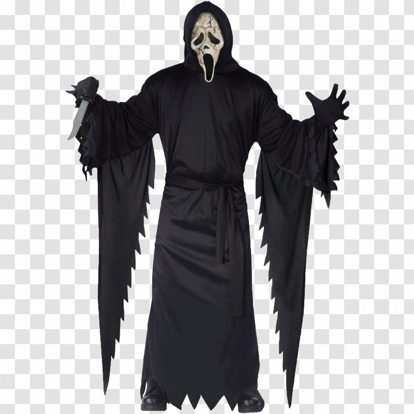 Ghostface Michael Myers Costume Scream Mask - Vampire Transparent PNG