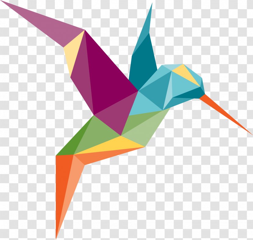 Hummingbird Logo Graphic Design Paper Transparent PNG