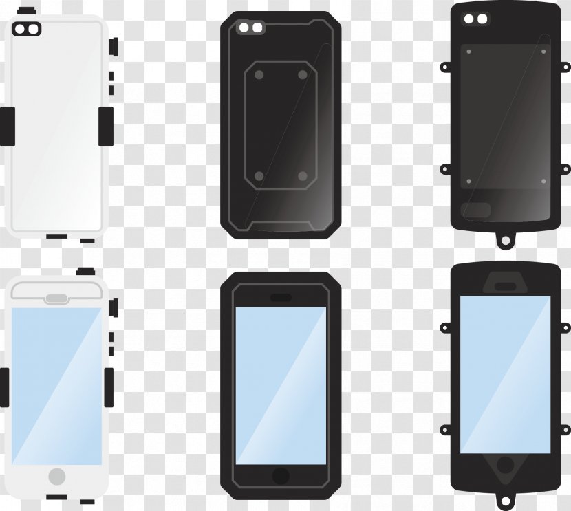 Mobile Phone Accessories Adobe Illustrator Download - Art - Vector Transparent PNG