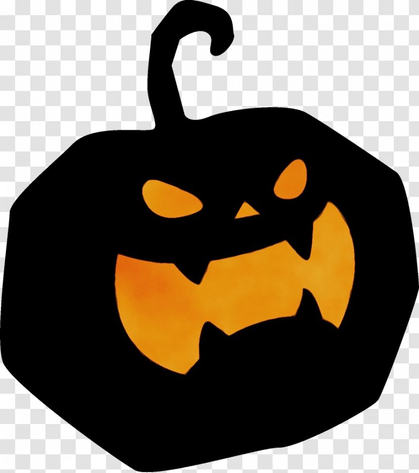 Pumpkin - Watercolor - Smile Plant Transparent PNG