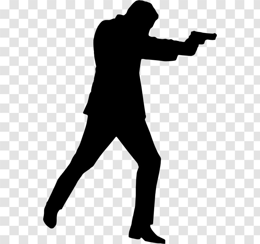 Silhouette Espionage Clip Art - Arm - Silhouettes Transparent PNG