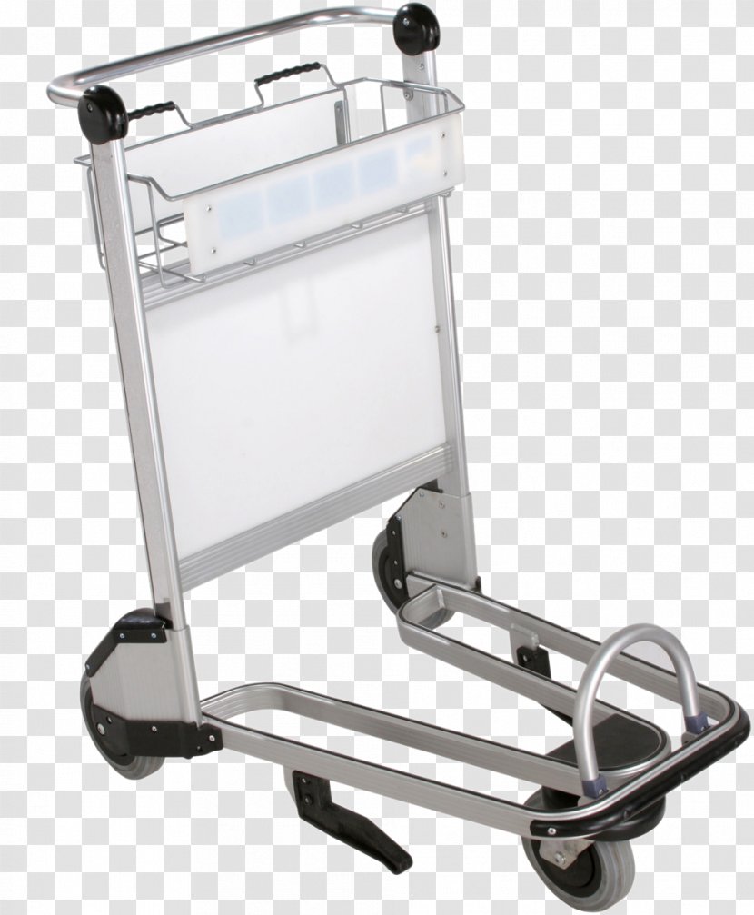 Baggage Cart Trolley Suitcase Transparent PNG