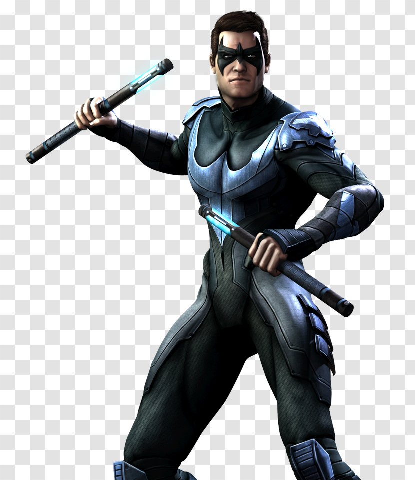 Injustice: Gods Among Us Injustice 2 Nightwing Batman Green Arrow - Cyborg - Transparent Image Transparent PNG