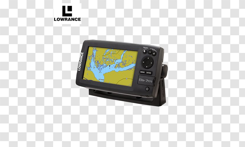 Lowrance Electronics Chartplotter Transducer Navigation Display Device - Global Positioning System Transparent PNG