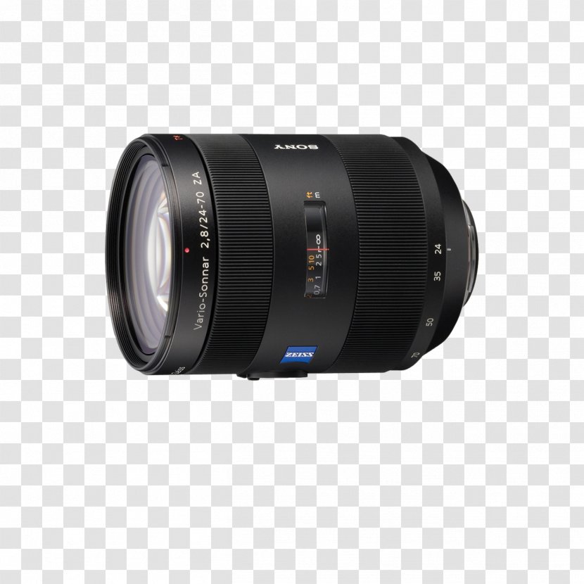 Canon EF 24-70mm Carl Zeiss AG Vario-Sonnar Sony α E-mount - Mirrorless Interchangeablelens Camera - Lens Transparent PNG
