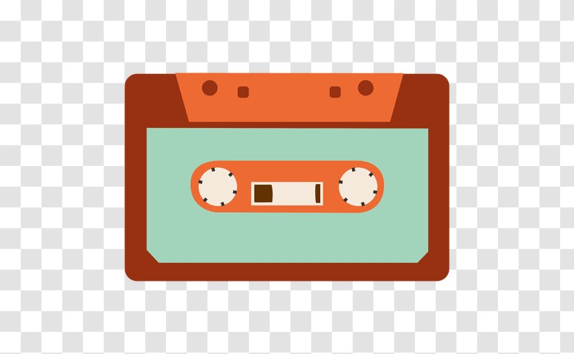 Compact Cassette Cartoon Clip Art - Silhouette Transparent PNG