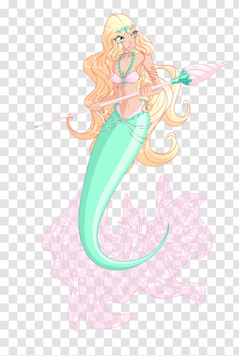 Fairy Mermaid Sirenix Illustration DeviantArt - Silhouette Transparent PNG