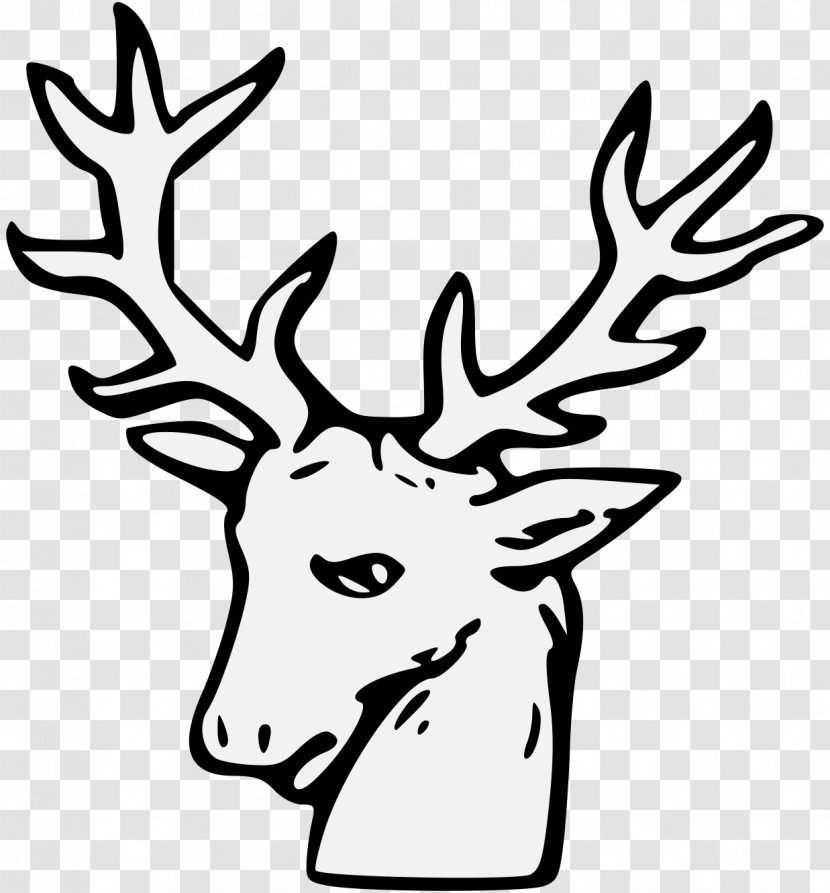 Reindeer Heraldry Elk Clip Art - Artist Transparent PNG