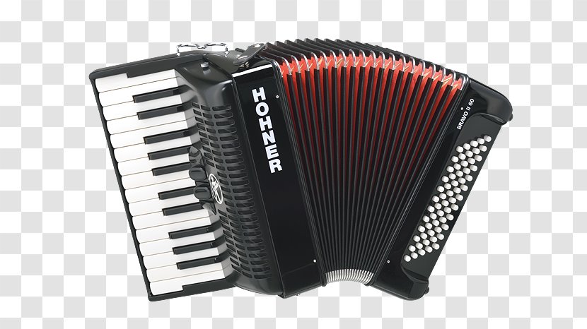 Piano Accordion Chromatic Button Musical Instruments Diatonic - Flower Transparent PNG