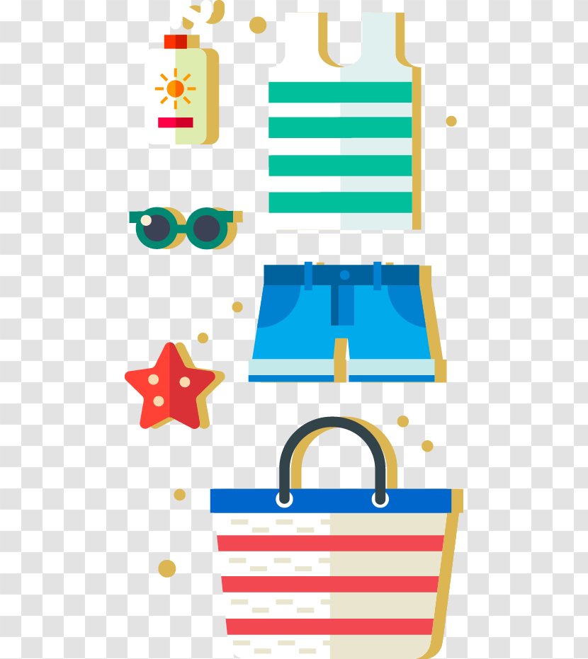 Drawing Illustration - Point - Beach Items Vector Transparent PNG