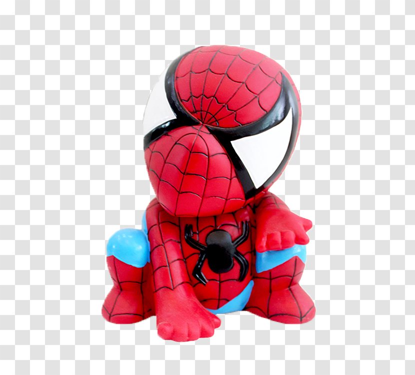 Spider-Man Toy Piggy Bank - Figurine - Spiderman Transparent PNG