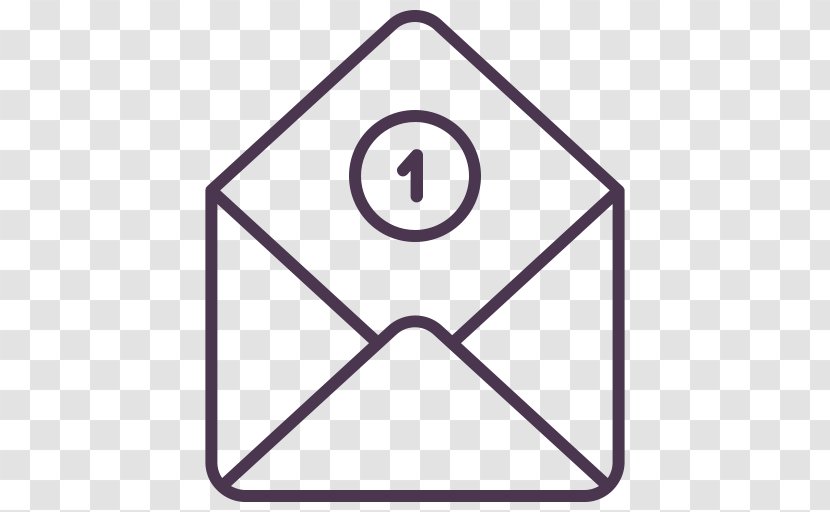 Email - Triangle - Bounce Address Transparent PNG