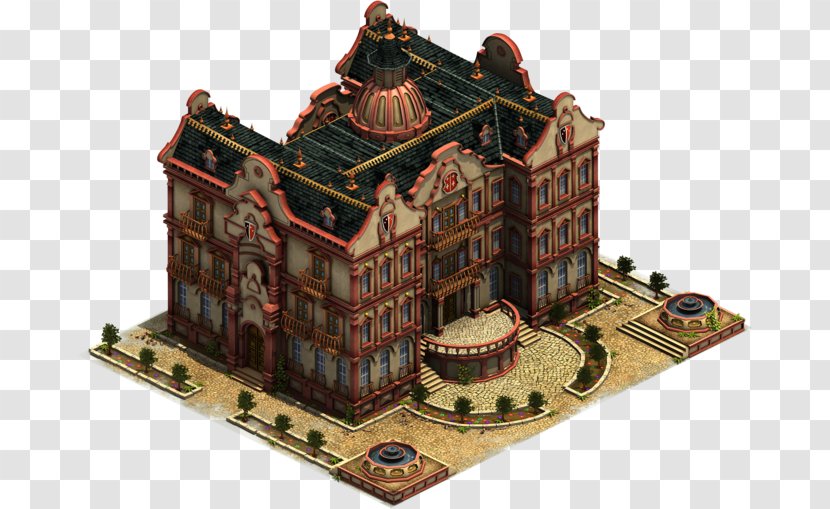 Forge Of Empires Stone Age Late Middle Ages Industrial Revolution Early - Fantasy City Transparent PNG