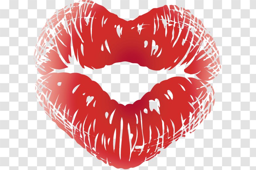 Lip Kiss - Silhouette - Lips Image Transparent PNG