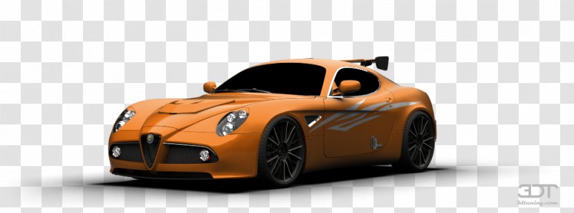 Car Automotive Design Brand Alfa Romeo 8C - Model Transparent PNG