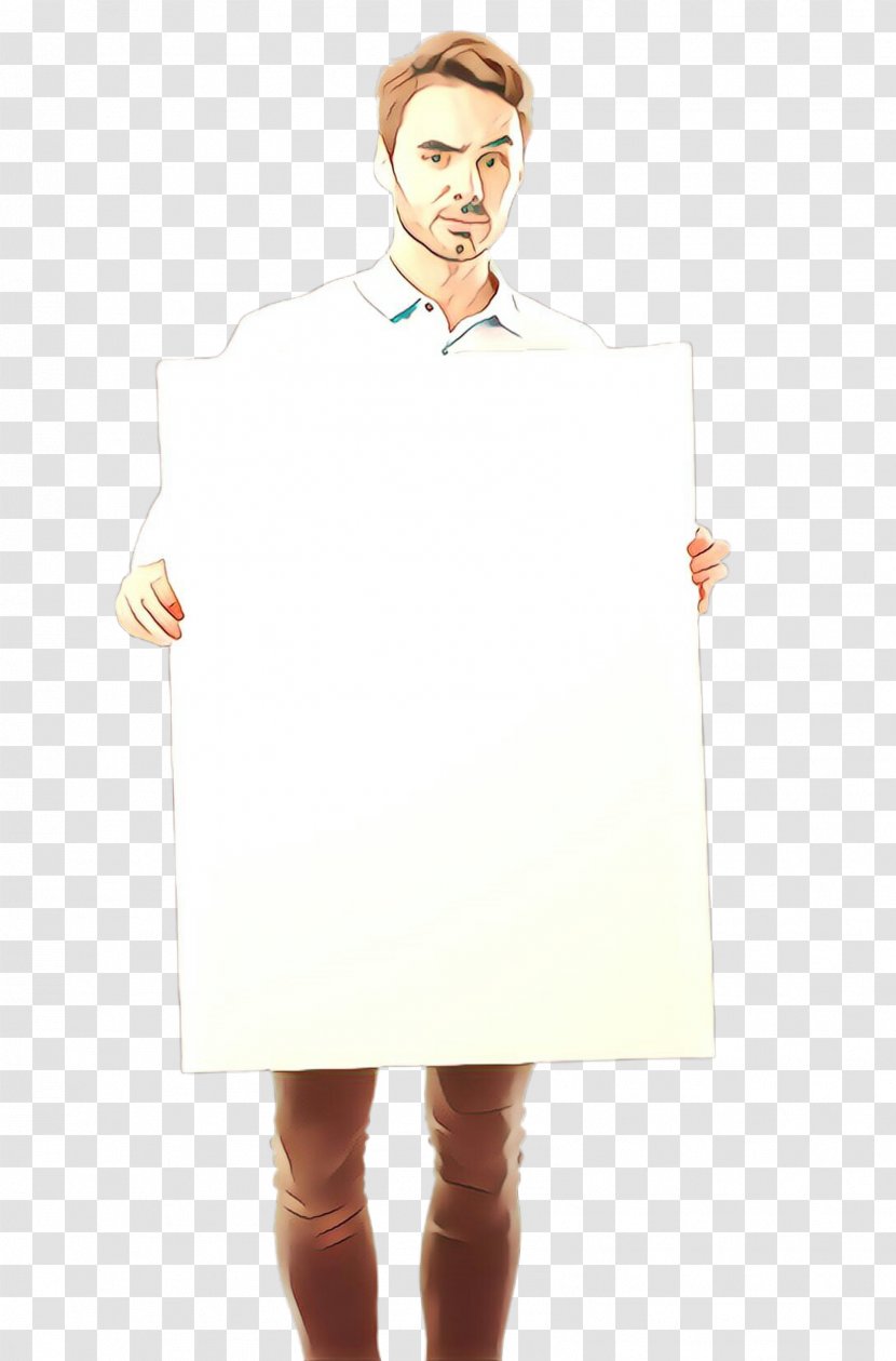 White Standing Uniform Gesture Transparent PNG